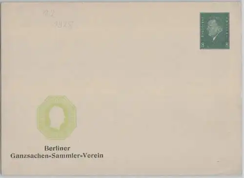 67001 DR Ganzsachen Postkarte PP113/B5/01 Berliner Ganzsachensammlerverein