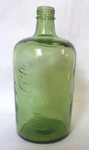 große alte Glas-Flasche Creolin Desinfektion um 1940