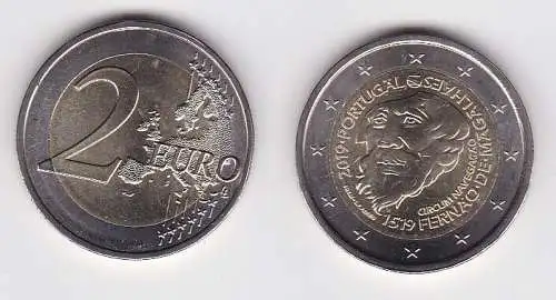 2 Euro Sondermünze Portugal 2019, Magellan Stgl. (135887)