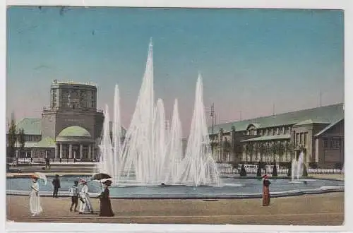 50465 Offizielle Postkarte Internationale Baufachausstellung Leipzig 1913 Nr.38