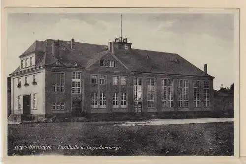 906397 Ak Regis Breitingen Turnhalle und Jugendherberge 1940