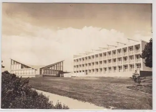 19544 Foto AK Halle (Saale) - VE Gästehaus, Außenansicht 1968