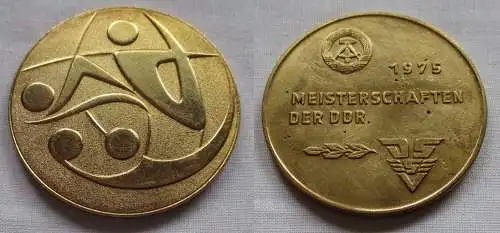 DDR Medaille Meisterschaften der DDR DSSV Schwimmverband 1975 Stufe Gold(141079)