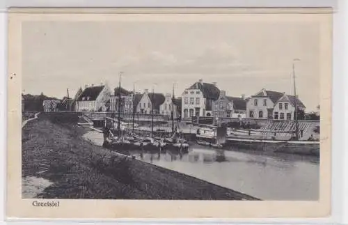 907334 Ak Greetsiel Hafen 1933