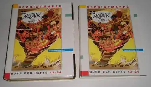 Mosaik Digedag Reprintmappe 2 Limitierte Auflage 1993 Hefte 13-24 (106258)