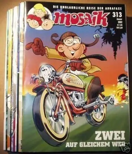 Mosaik Abrafaxe Jahrgang 2002 komplett