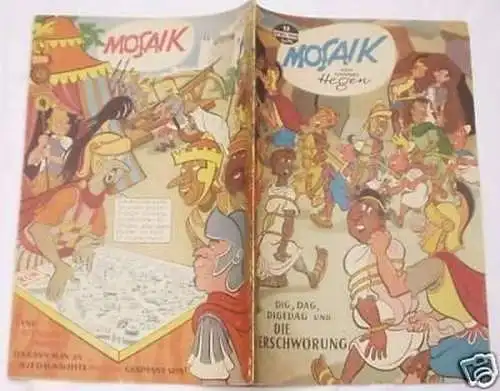 Mosaik von Hannes Hegen Digedags Nummer 17 von 1958 o