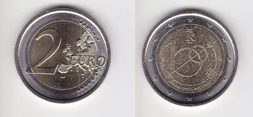 2 Euro Münze Italien 100 Jahre Luftstreitkräfte 2023 Stgl. (132687)
