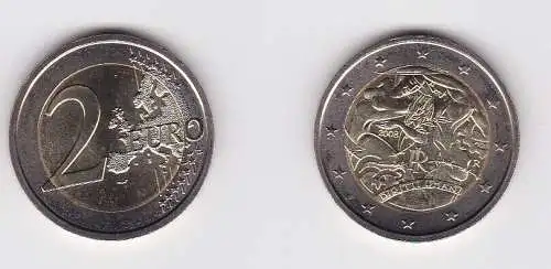 2 Euro Gedenkmünze Italien 60 Jahre Menschenrechte 2008 Stgl. (137099)