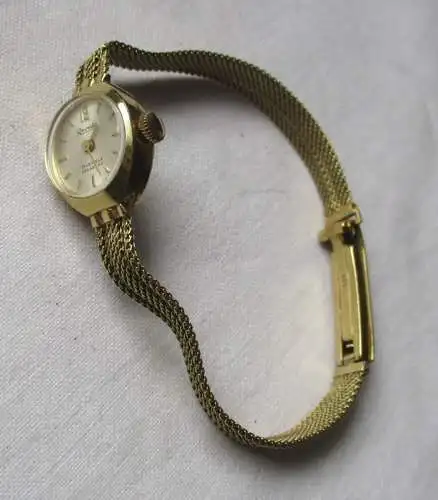 Damen Armbanduhr 0,585 14 Karat Gold Revista 17 jewels Incabloc (122550)