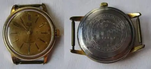 GUB Glashütte Armbanduhr 17 Rubis Kaliber 60.1 Handaufzug (141189)