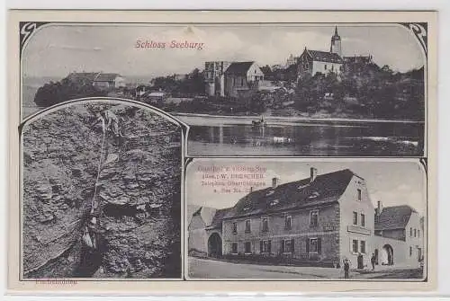 13420 AK Schloss Seeburg - Gasthof zur süssen See, Besitzer W. Drescher