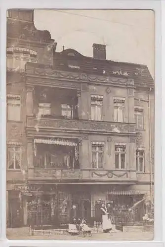 906571 Foto Ak Oberröblingen Kolonialwarenladen um 1910