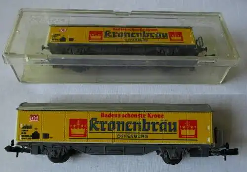 Roco Bierwagen Badens schönste Krone Kronenbräu Offenburg DB Spur N (152205)