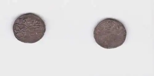 einseitiger Pfennig Silber Münze Kurfürstentum Sachsen Friedrich 1542 (127361)