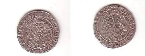 1/24 Taler Silber Münze Sachsen 1631 ss