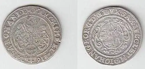 1/24 Taler Silber Münze Kurfürstentum Sachsen 1624