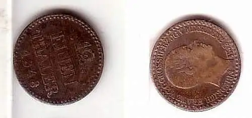 1/12 Taler Silber Münze Mecklenburg Schwerin 1848