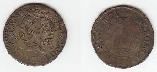 1/12 Taler Silber Münze Sachsen 1694