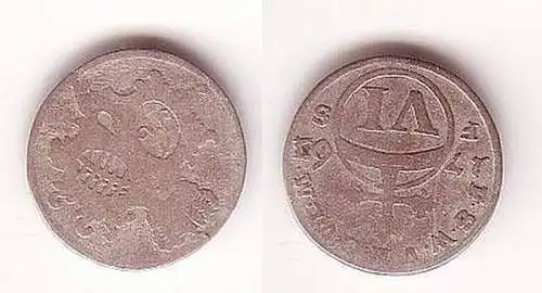 1/6 Taler Silber Münze Sachsen Weimar Eisenach 1763