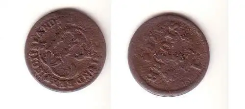 1/4 Stuber Kupfer Münze 1784 Jülich Berg