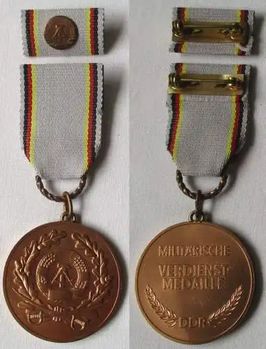 DDR Orden Militärische Verdienstmedaille der DDR Bartel 297 im Etui (114537)