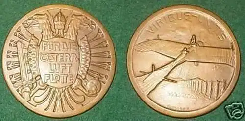 Bronze Medaille für Österreichs Luftflotte um 1920