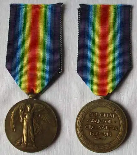 Großbritannien Orden Great War for Civilisation 1914-1919 Victory Medal (140902)