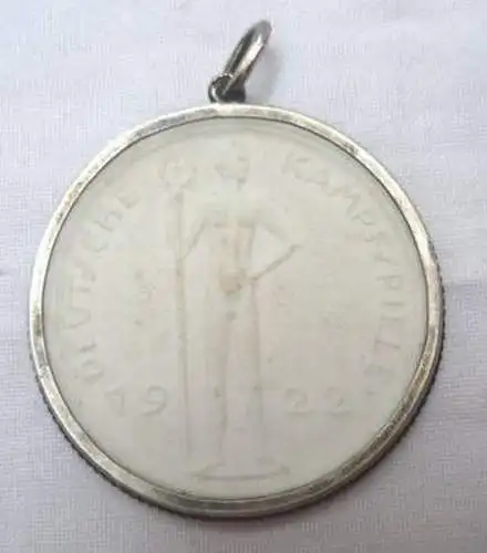 seltene Medaille Deutsche Kampfspiele 1922