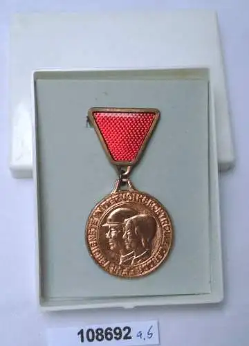 DDR Medaille für Verdienste in der Volkskontrolle im Originaletui