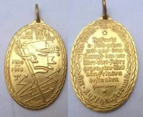 Medaille Kyffhäuserbund Treue im Weltkrieg 1914/1918