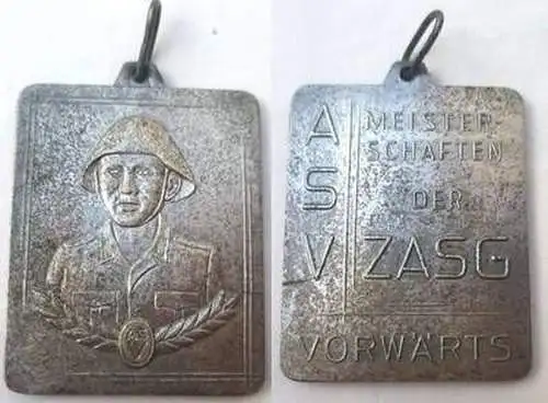 DDR Medaille ASV Vorwärts Meisterschaften der ZASG