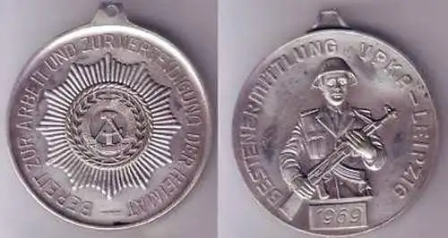 DDR Medaille Bestenermittlung VPKA Leipzig 1969