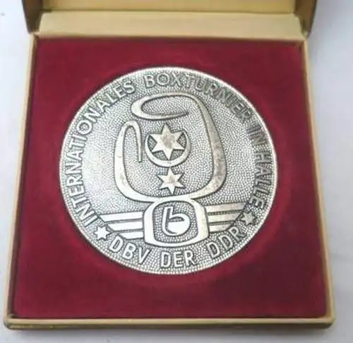 DDR Medaille Internationales Boxturnier in Halle 1979