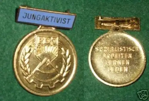 DDR Verbandsausszeichnung "Jungaktivist"