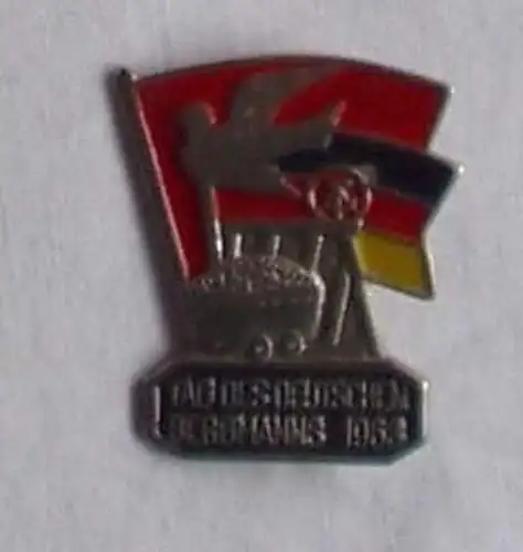 DDR Abzeichen Tag des deutschen Bergmanns 1963