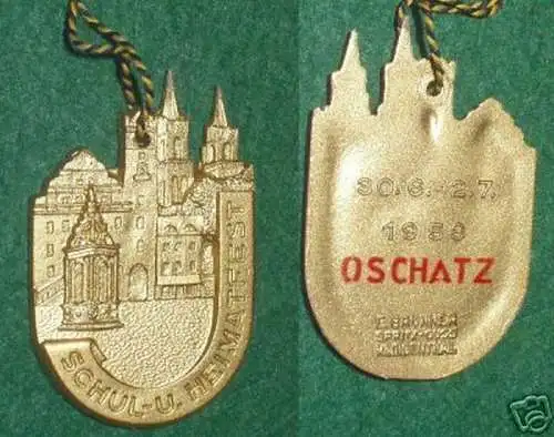 DDR Medaille Schul- u. Heimatfest Oschatz Sachsen 1956