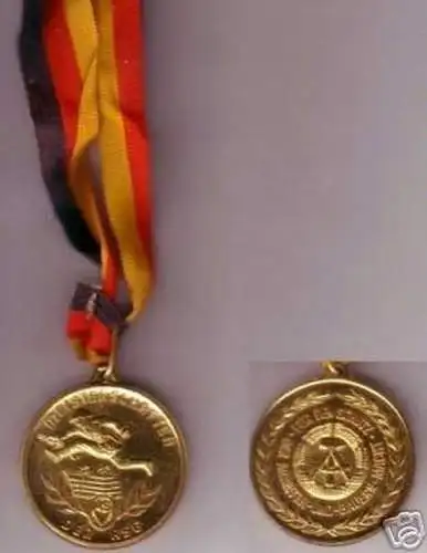 seltene DDR Medaille Meisterschaften der ASG