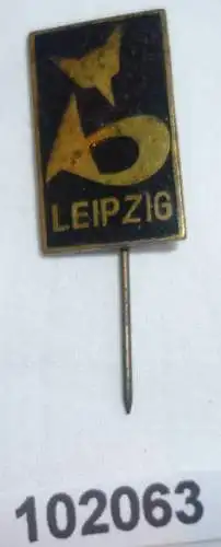 DDR Anstecknadel Firma Interpelz Leipzig