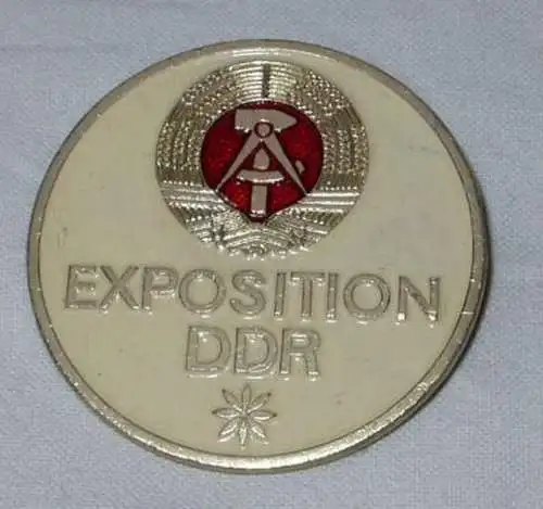 DDR Firma Abzeichen "Exposition DDR"