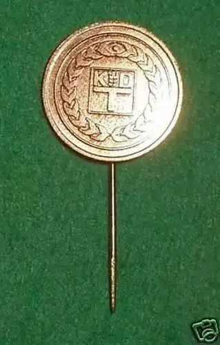 DDR Anstecknadel Kammerder Technik in Bronze