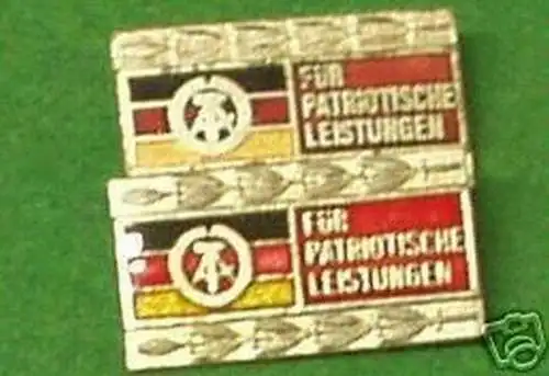 2 DDR Orden für patriotische Leistungen in Silber