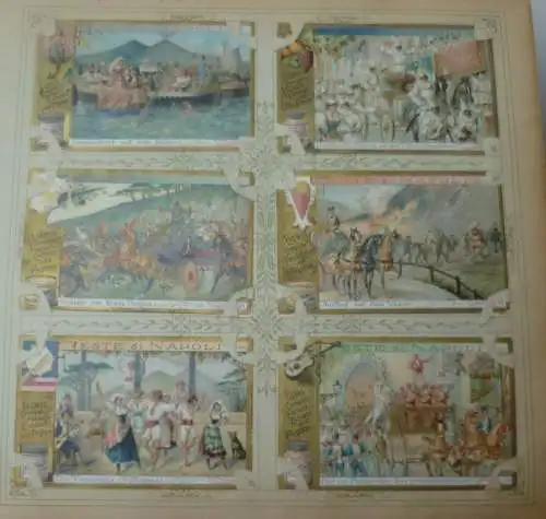 Liebigbilder Serie 461 "Feste di Napoli" komplett 1900 (12/ D0322c)