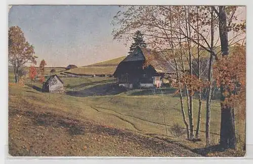 47884 Feldpost Ak Partie in Nussbach im Schwarzwald 1917