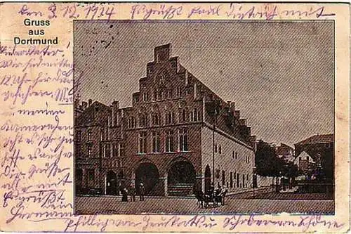 25329 Feldpost Ak Gruss aus Dortmund 1914