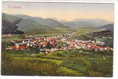 19061 Feldpost Ak St. Amarin Totalansicht 1915