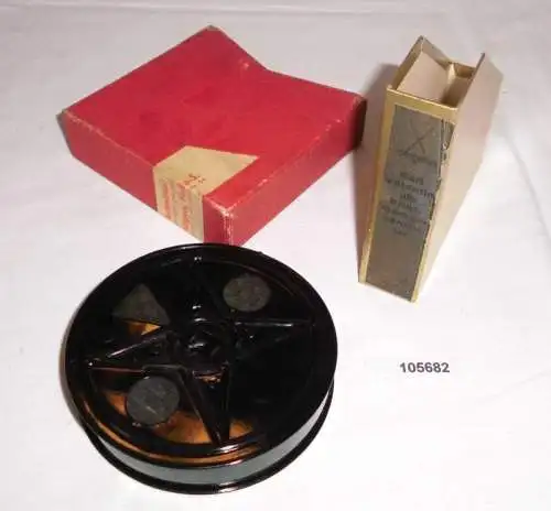 original 16mm Film "Valentin als Briefmarkensammler" degero + Schachtel um 1930