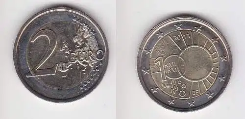 2 Euro Gedenkmünze Belgien Meteorologisches Institut 2013 (167590)