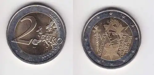 2 Euro Gedenkmünze Slowenien 2014 "Barbara Celjska" Stgl. (165411)