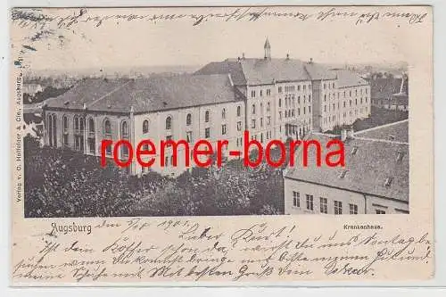 76639 Ak Augsburg Krankenhaus 1901